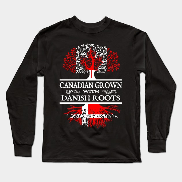 canadian grown with danish roots Long Sleeve T-Shirt by mariejohnson0